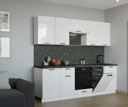 Белый глянец - 19 (2450 мм)